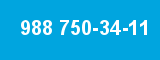 988 750-34-11 988 750-34-11